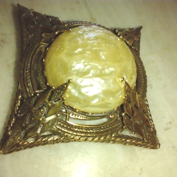 Brooch Signed by Robert Graham Vtg Retro Era, circa mid-20th century - Picture 5 of 16